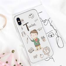 Kartun studios, kuala lumpur, malaysia. Kartun Lucu Profesi Guru Lembut Ponsel Case Coque Untuk Iphone 5 6 6s X Xr Plus Hapus Penutup Telepon Untuk Iphone 7 Plus Kasus Telepon Penutup Aliexpress