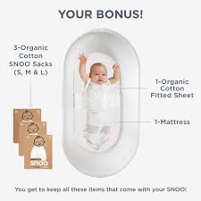 snoo smart sleeper rental baby sleeping happy baby baby safe