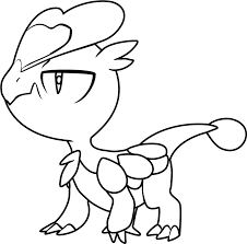 Pokémon sun and pokémon moon are new games arriving on november 2016. Jangmo O Pokemon Coloring Page Free Printable Coloring Pages For Kids