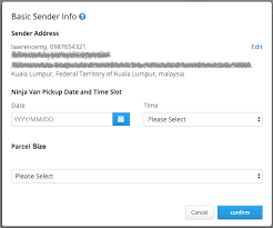 Click on the green track! button. Executing Shipments With Ninja Van Shopline Help Center