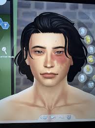 I know could I have both but, glasses or birthmark? : r/Sims4