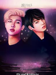 Share the best gifs now >>> Bts Rap Monster Jungkook Bts Fanart Bts Rap Monster Fan Art