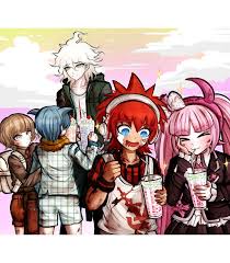 Do i have to put you back in the closet again?! masaru shouted in anger as his face started to red. Nagito Komaeda Jataro Kemuri Nagisa Shingetsu Masaru Daimon Kotoko Utsugi Danganronpa Another Epi Danganronpa Characters Danganronpa Danganronpa Funny