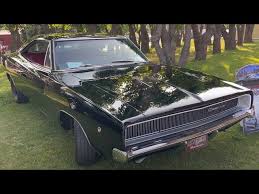 Image result for Black 1968 Charger