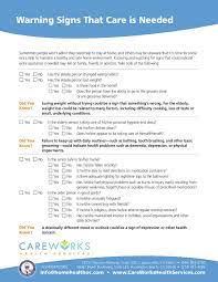 Pin By Careworks Health Services On Home Care Information Warning Signs Home Care Care