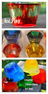 Colorful Ice Play Ice Play Summer Fun For Kids Creative Connections