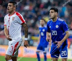 Nemanja Radonjic Serbia Luis Riveros Paraguay Editorial Stock Photo