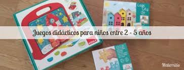 Los mejores juegos infantiles hechos en casa. Juegos Didacticos Para Ninos De 2 A 5 Anos Maternitis Maternidad Crianza Y Planes En Familia