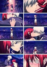 It S Beautiful Haha Anime Snow Snow White With The Red Hair Anime Kiss