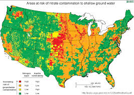 Nitrogen And Water Groundwater Map Nitrogen