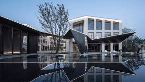 pin by z tao on 展示中心 courtyard design architect architecture exterior