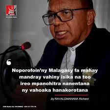 MIANTSO AN'I MARC RAVALOMANANA HIROTSAKA HO KANDIDA MAIRE HIFANINANA AMINY  I GASCAR FENOSOA. AMPY IZAY NY ADIN'OLONDROA SY FANOMPOANA TSANGAN'OLONA.