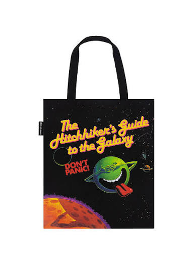 The Hitchhiker's Guide to the Galaxy tote bag