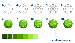 Inkscape Tutorials How To Draw Gems Gem Drawing Crystal Drawing Jewel Drawing