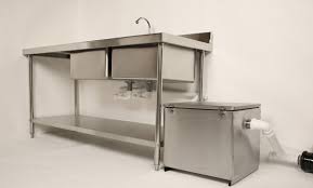 water heater alarm: under sink grease trap