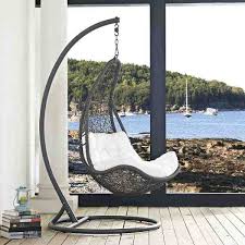 A friend of mine had some metal frames for round patio chairs. 6 Modern Luxury Hanging Swing Chairs Vurni