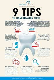 Tips To Help You Look After Your Teeth Brush At Least Twice A Day Use Fluoridated Toothpaste Use Sealants Floss Befo Healthy Teeth Dental Oral Health Care