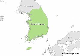South Koreas Languages Graphicmaps Com