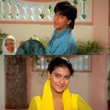 Srk Kajol Dilwale Dulhania Le Jayenge 1995 Shah Rukh Khan Movies Shahrukh Khan Bollywood Couples