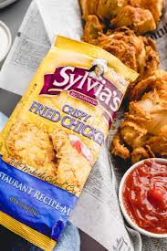 Easy Blooming Onion With Sylvia S Soulfood Crispy Fried Chicken Mix Rosalynn Daniels