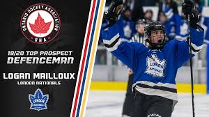 By drafting prospect logan mailloux with the 31st overall pick, the montreal canadiens organization not only selected a promising hockey player, but also a young man who recently admitted to making a serious mistake. Gojhl On Twitter Congratulations To Londonnationals Logan Mailloux Cycsnation Dixon Grimes On Being Named Ohahockey1 Top Prospects Gojhl Https T Co 46xnlyrwzm