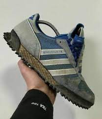 A pair of adidas shoes, for casual or sporting activities, is a must have for men of all ages. Deadstock Mens Vintage Adidas Marathon Tr Sz Uk 7 5 Made In Korea 80s 90s Rare Ebay