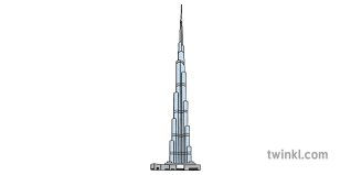 Welcome to the official page of burj khalifa, the world's tallest building and 'a living burj khalifaподлинная учетная запись. Burj Khalifa Illustration Twinkl