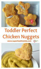 These Are Perfect For A Toddler Meal Easy For Them To Eat And Even Easier To Make Recipe Chicken Nugget Recipes Nuggets Recipe Food
