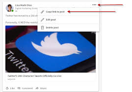 How to edit or delete a linkedin post. How To Link To A Post On Linkedin Lisamarie Dias Designs