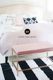 To make the buttons, start with the scraps from the fabric you cut for the upholstery. Diy Coffee Table Bench Popsugar Home