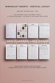 2021 Planner Printable Weekly Planner Vertical Layout Etsy In 2021 Weekly Planner Printable Printable Planner Vertical Weekly Planner