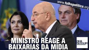 Ele publicou nota em sua conta no twitter na qual escreve: Ex Ministro De Bolsonaro Osmar Terra Rebate Baixaria De Jornalistas Sobre Michelle E O Lixo Da Youtube