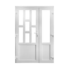 Usa Pvc Intrare Capri 104 X 205 Cm Alba Deschidere Dreapta