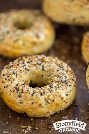 Greek Yogurt Bagels Recipe Stonyfield Recipe Baby Food Recipes Recipes Stonyfield