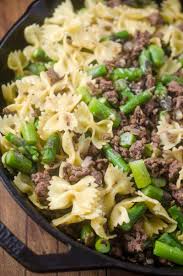 Beef Asparagus Pasta Toss Recipe Recipe Asparagus Recipe Asparagus Pasta Asparagus Recipes Healthy