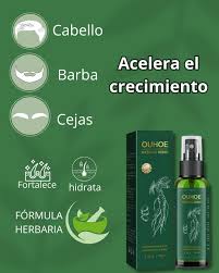 🌿 Spray Crecimiento del Cabello OUHOE&trade; ✨ Ra&iacute;ces fuertes, crecimiento real  ✨ &iquest;Notas ca&iacute;da de cabello o zonas con poco volumen? Este spray es tu nuevo  aliado. Estimula el cuero cabelludo y