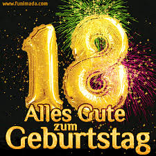 Latest and popular geburtstag gifs on primogif.com. Alles Gute Zum 18 Geburtstag Gold Feuerwerk Gif Bild Herunterladen Auf Funimada Com