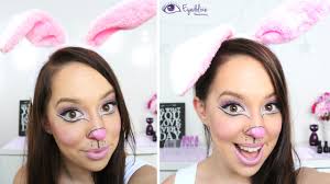 cute easter bunny makeup tutorial