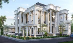 Mr Tony Classic House 2 Floors Design Malang Jawa Timur In 2020 Classic House Design Classic House Design Your Dream House
