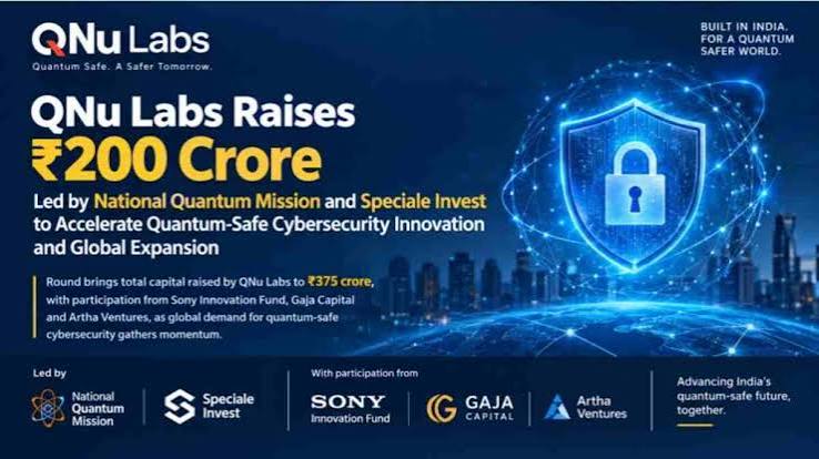 QNu Labs Secures ₹200 Cr In Series A1 Funding