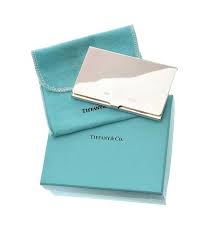 Also it can be used by any up and coming executive man or woman. Tiffany Co Sterling Silver Business Card Case