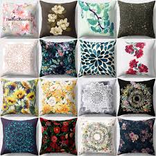 Discover our great selection of bed pillow shams on amazon.com. Home Flower Floral Pattern Square Throw Pillow Cover Case Cushion Home Sofa Car Decor Shopee Philippines