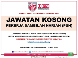Administrative assistant, kerani, management trainee and more on indeed.com. Jawatan Kosong Pekerja Sambilan Hospital Pengajar Upm Facebook