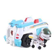 Marshall paw patrol peterbilt rainbow butterfly unicorn kitty robo alive rocky rubble rusty rivets skye spin master squeakee tomy twisty petz zoomer zuma fire engine motorcycle. Paw Patrol Hund Everest Robo Dog Tracker Rider Anime Action Figur Welpe Geschenk Ebay