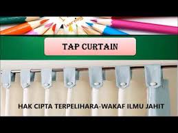 Rm50 je untuk 1 rumah! Tap Curtain Langsir Tali Youtube
