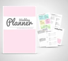 Wedding Planning Kit The Complete Wedding Planner With Pink Cover Print At Home Digital Download Wedding Planner Printables Wedding Planning Kit Wedding Planner Book