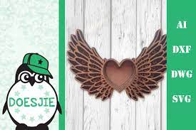 Download Angel Wings Svg 3d Memorial Multi Layer Mandala 893294 Cut Files Design Bundles