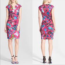 Unsere sommerkollektion ist schon da. Ted Baker Dresses Ted Baker London Arya Floral Print Midi Dress Poshmark