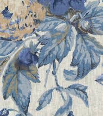 Waverly Multipurpose Decor Fabric Kensington Bloom Porcelain Joann Fabric Decor Home Decor Fabric Blue And White Fabric