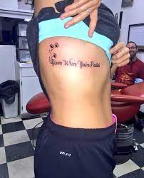 Rib Cage Tattoo Bloom Where You Re Planted Tattoos Ribcage Tattoo Cage Tattoo